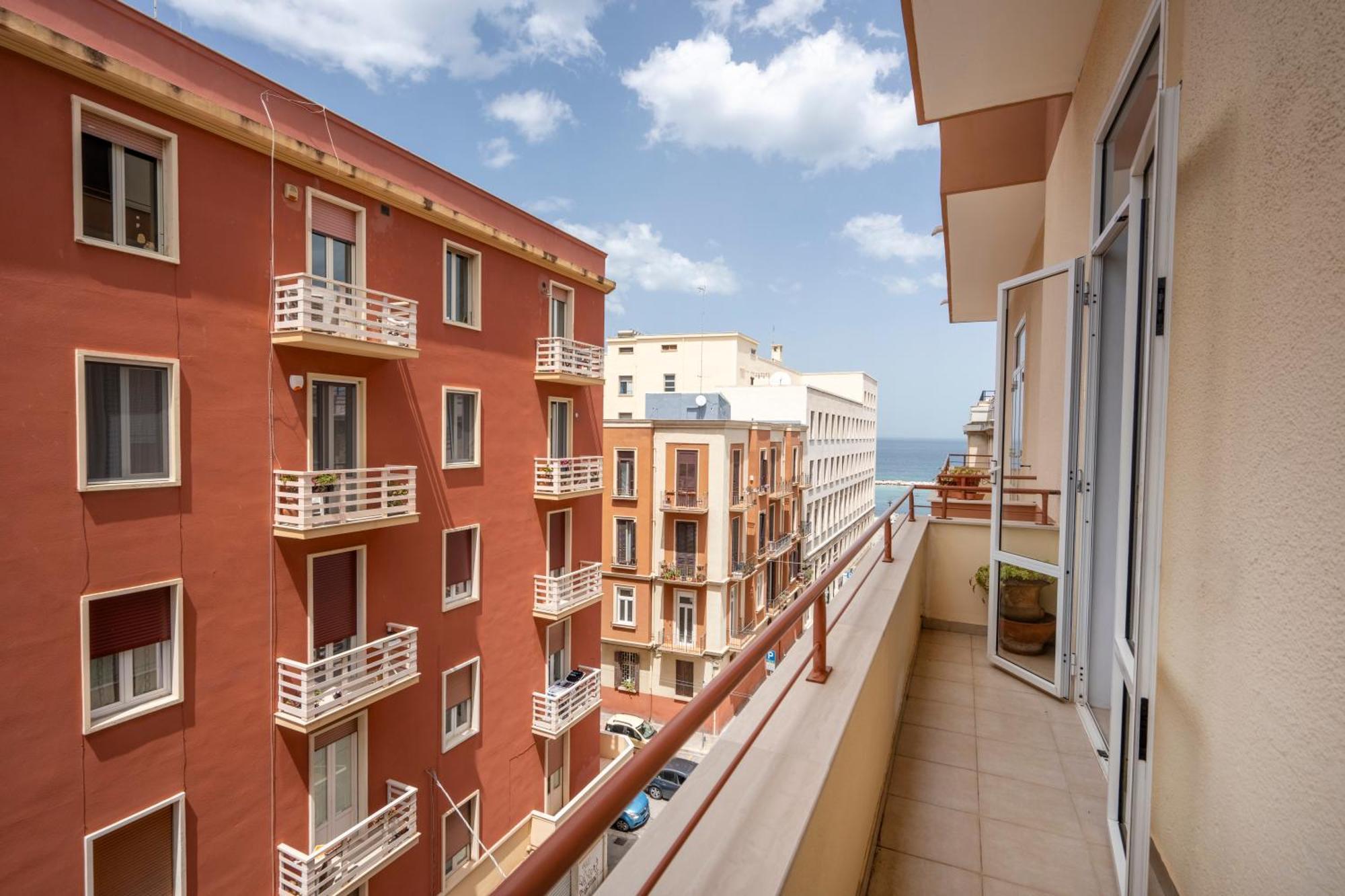 巴里Casa Bonaive, Ampio Trilocale Vista Mare公寓 外观 照片